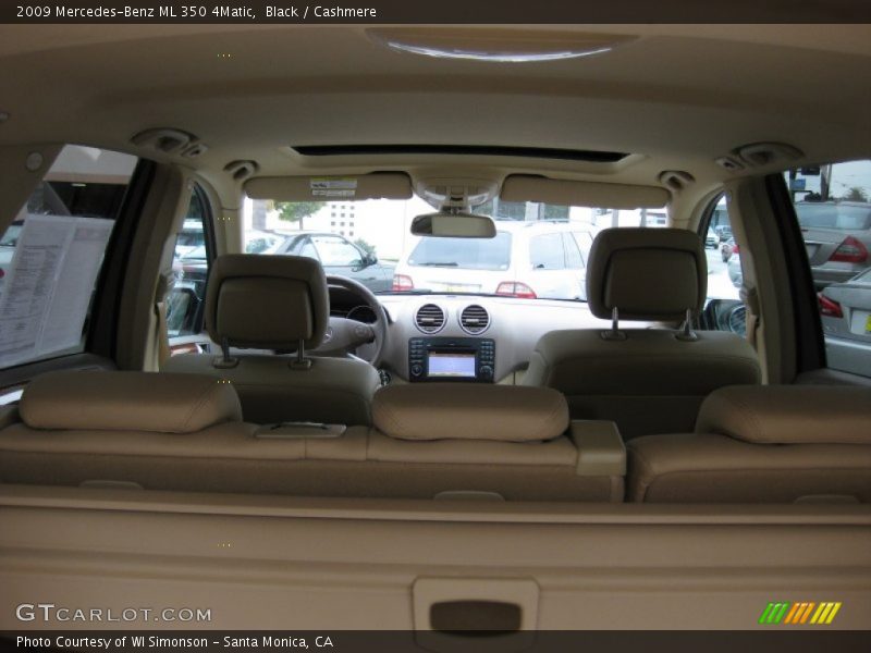Black / Cashmere 2009 Mercedes-Benz ML 350 4Matic
