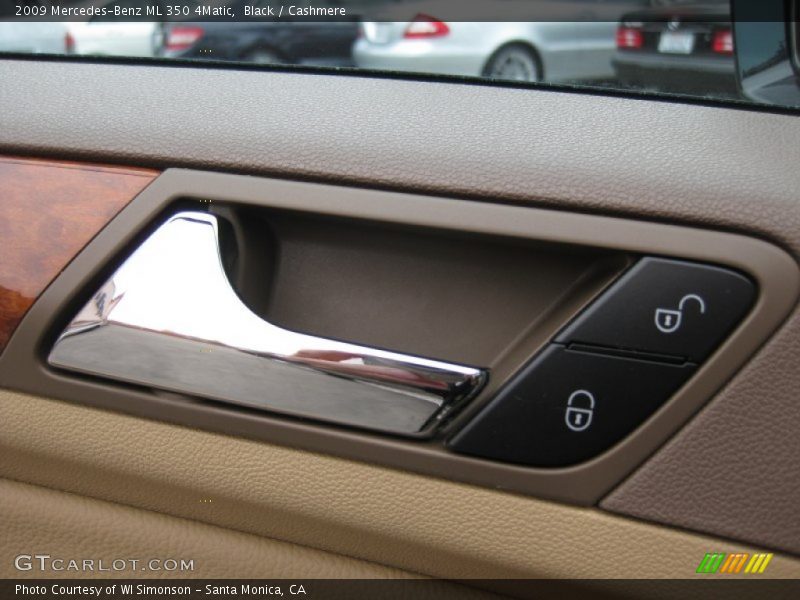 Black / Cashmere 2009 Mercedes-Benz ML 350 4Matic