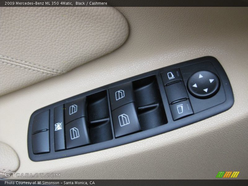 Black / Cashmere 2009 Mercedes-Benz ML 350 4Matic