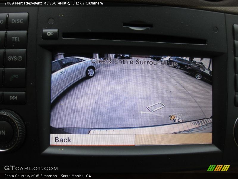 Black / Cashmere 2009 Mercedes-Benz ML 350 4Matic