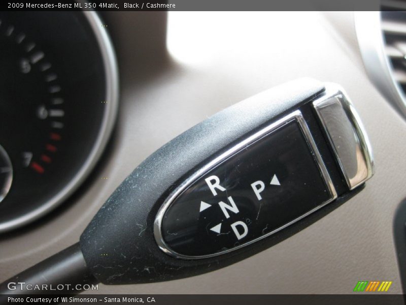 Black / Cashmere 2009 Mercedes-Benz ML 350 4Matic