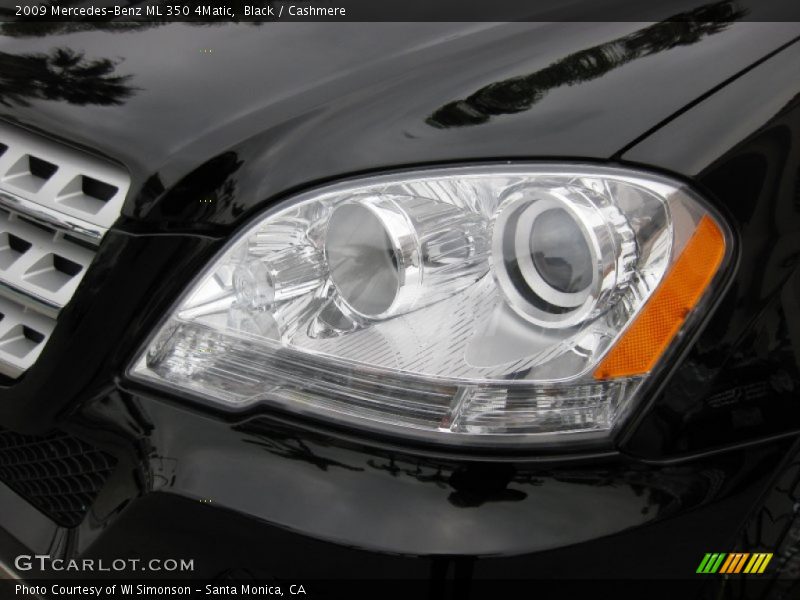 Black / Cashmere 2009 Mercedes-Benz ML 350 4Matic