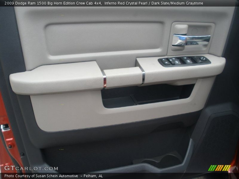 Inferno Red Crystal Pearl / Dark Slate/Medium Graystone 2009 Dodge Ram 1500 Big Horn Edition Crew Cab 4x4