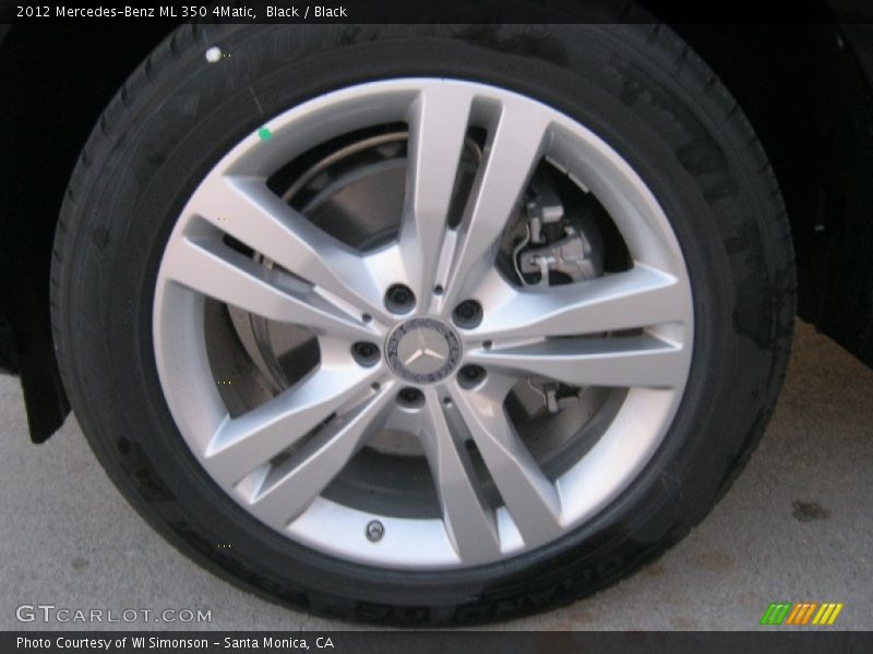 Black / Black 2012 Mercedes-Benz ML 350 4Matic