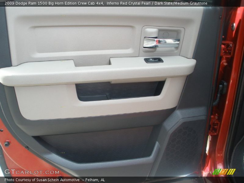 Inferno Red Crystal Pearl / Dark Slate/Medium Graystone 2009 Dodge Ram 1500 Big Horn Edition Crew Cab 4x4