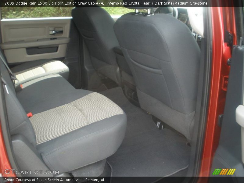 Inferno Red Crystal Pearl / Dark Slate/Medium Graystone 2009 Dodge Ram 1500 Big Horn Edition Crew Cab 4x4
