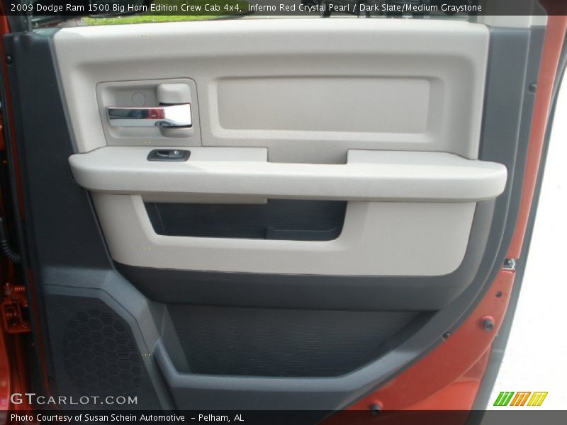 Inferno Red Crystal Pearl / Dark Slate/Medium Graystone 2009 Dodge Ram 1500 Big Horn Edition Crew Cab 4x4