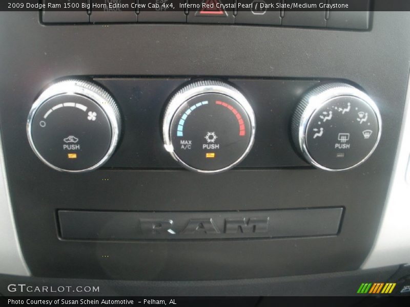 Inferno Red Crystal Pearl / Dark Slate/Medium Graystone 2009 Dodge Ram 1500 Big Horn Edition Crew Cab 4x4