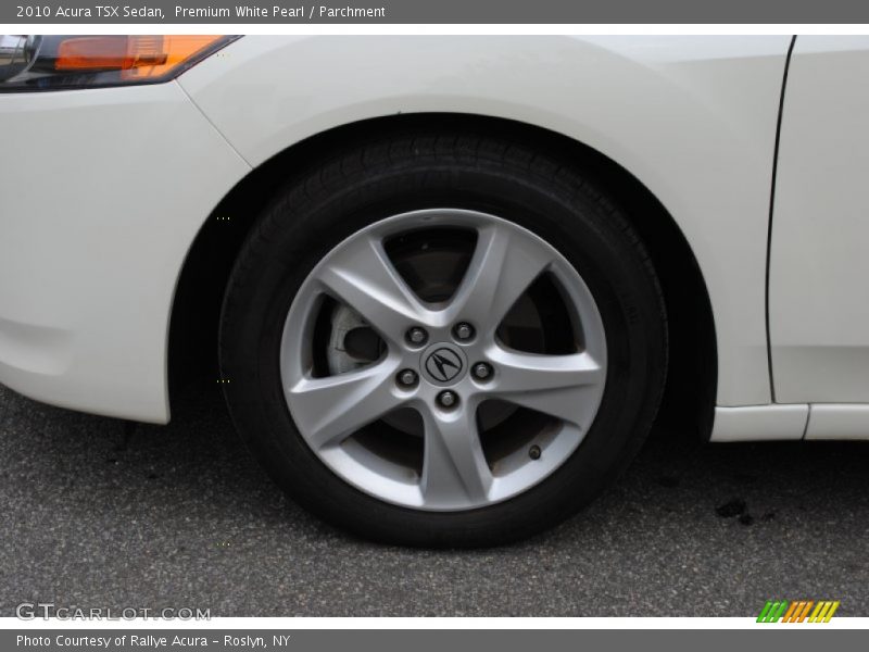 Premium White Pearl / Parchment 2010 Acura TSX Sedan