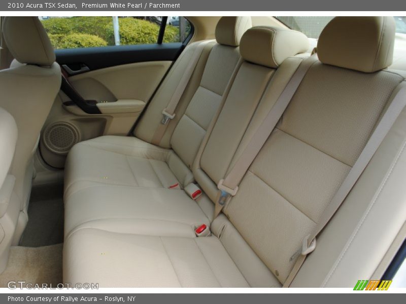 Premium White Pearl / Parchment 2010 Acura TSX Sedan