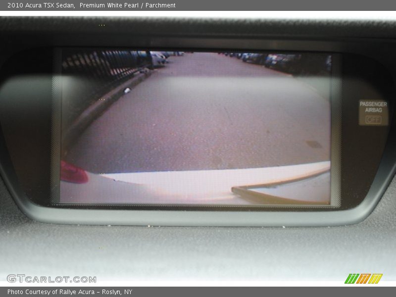 Premium White Pearl / Parchment 2010 Acura TSX Sedan