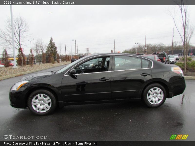 Super Black / Charcoal 2012 Nissan Altima 2.5 S