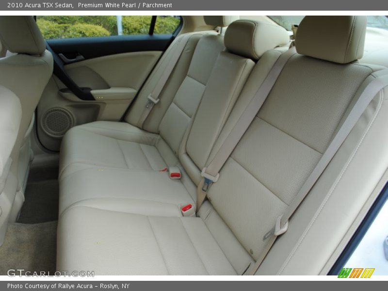 Premium White Pearl / Parchment 2010 Acura TSX Sedan