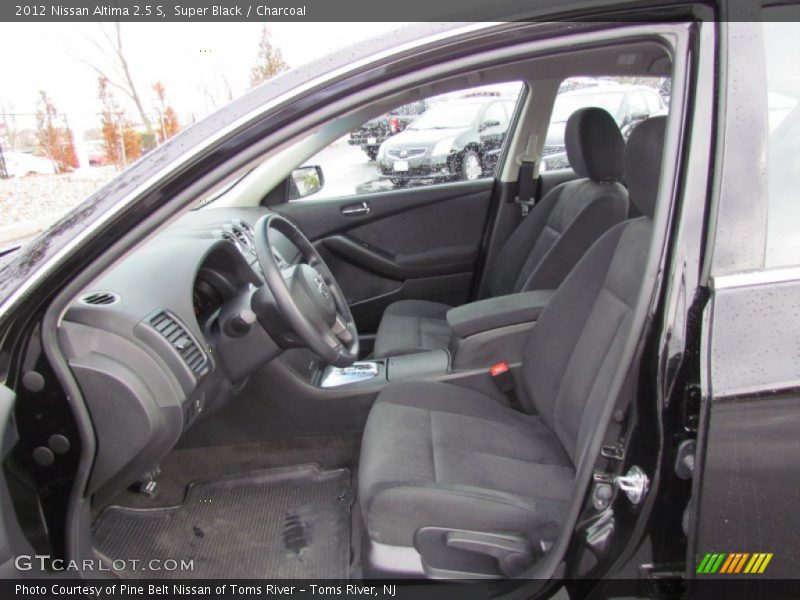 Super Black / Charcoal 2012 Nissan Altima 2.5 S