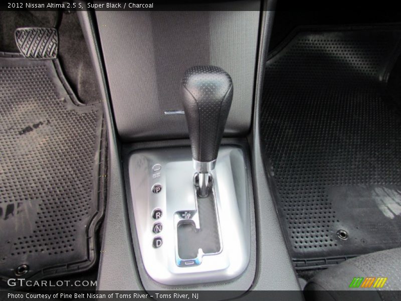 Super Black / Charcoal 2012 Nissan Altima 2.5 S