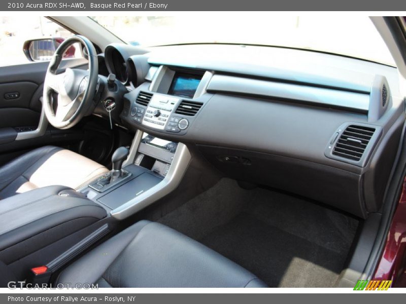 Basque Red Pearl / Ebony 2010 Acura RDX SH-AWD