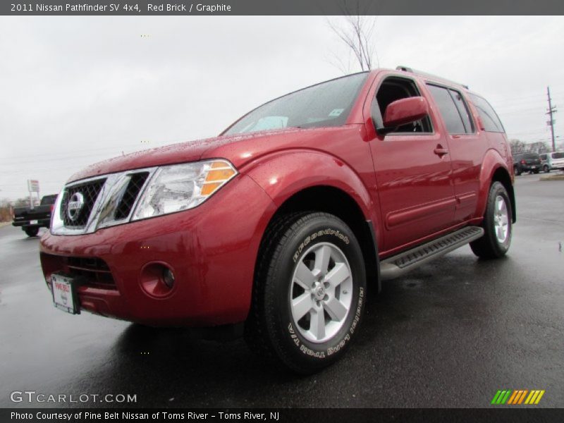 Red Brick / Graphite 2011 Nissan Pathfinder SV 4x4