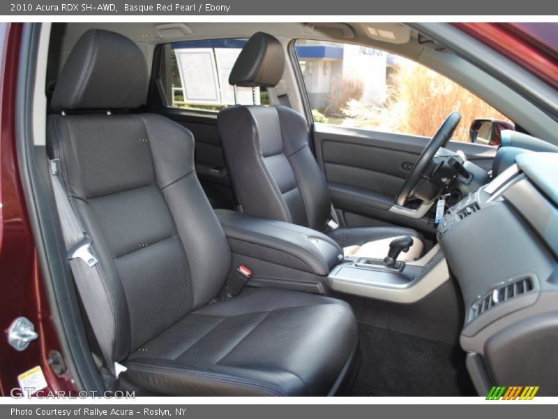 Basque Red Pearl / Ebony 2010 Acura RDX SH-AWD