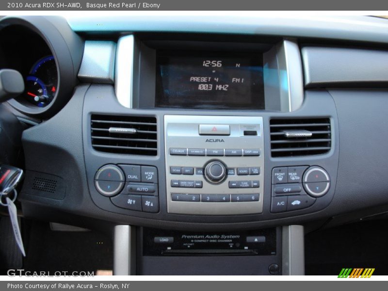 Basque Red Pearl / Ebony 2010 Acura RDX SH-AWD