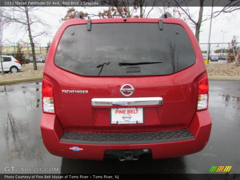 Red Brick / Graphite 2011 Nissan Pathfinder SV 4x4