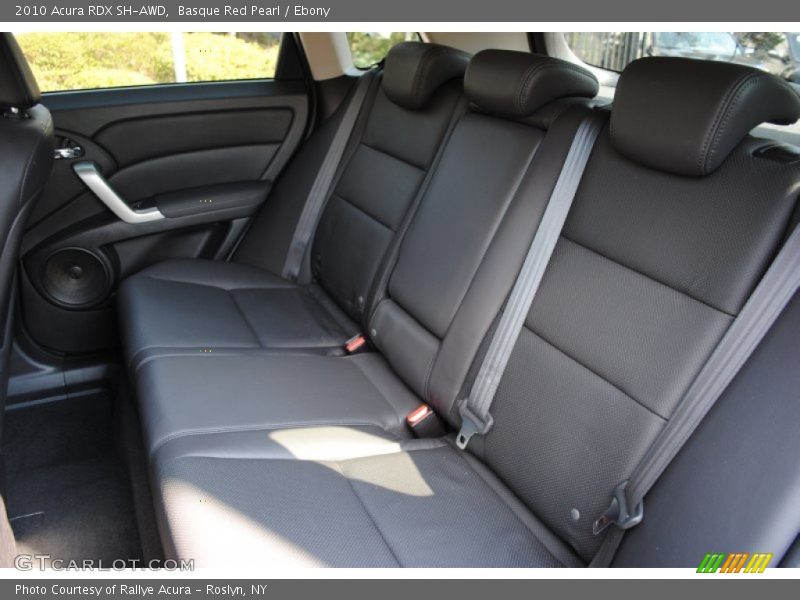 Basque Red Pearl / Ebony 2010 Acura RDX SH-AWD