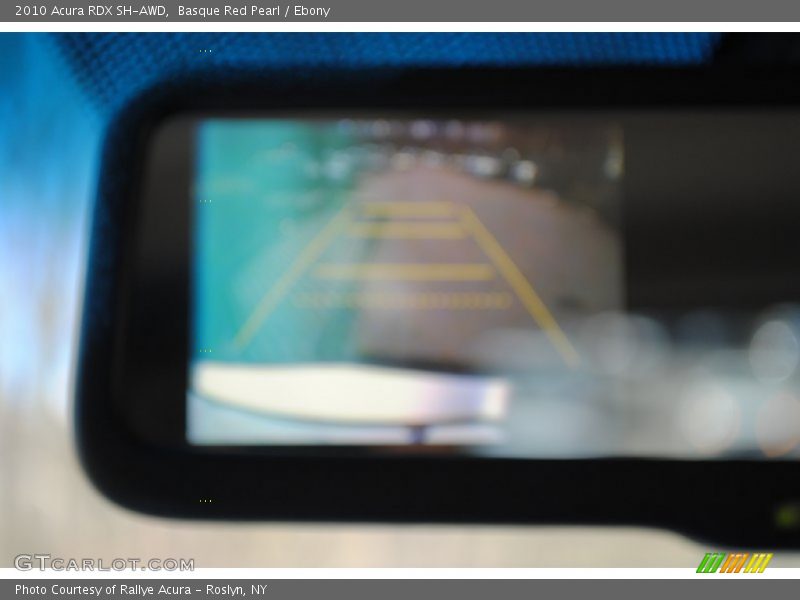 Basque Red Pearl / Ebony 2010 Acura RDX SH-AWD