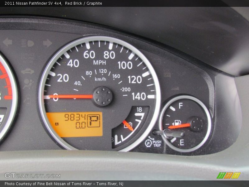 Red Brick / Graphite 2011 Nissan Pathfinder SV 4x4
