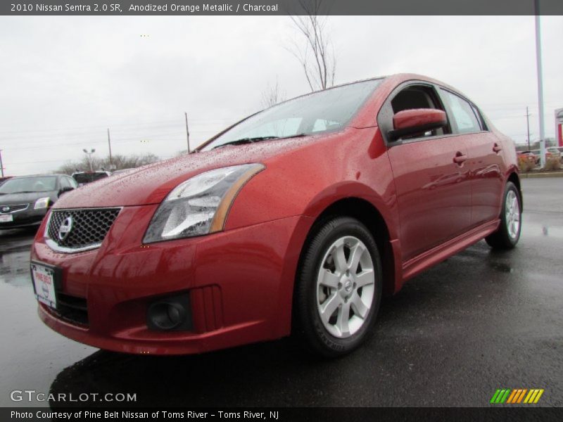 Anodized Orange Metallic / Charcoal 2010 Nissan Sentra 2.0 SR