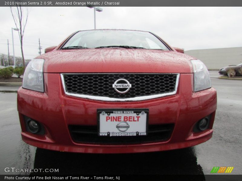 Anodized Orange Metallic / Charcoal 2010 Nissan Sentra 2.0 SR
