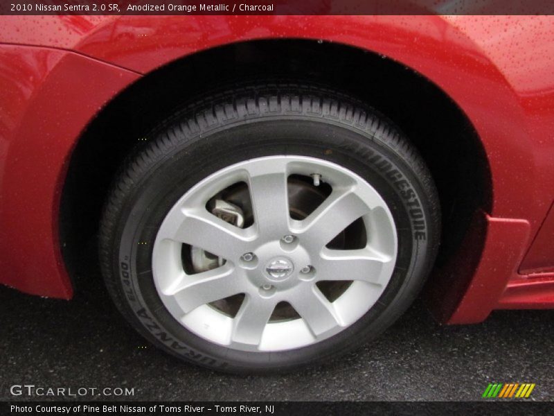 Anodized Orange Metallic / Charcoal 2010 Nissan Sentra 2.0 SR