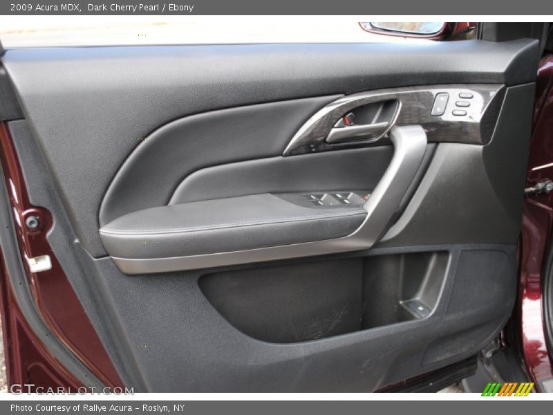 Dark Cherry Pearl / Ebony 2009 Acura MDX