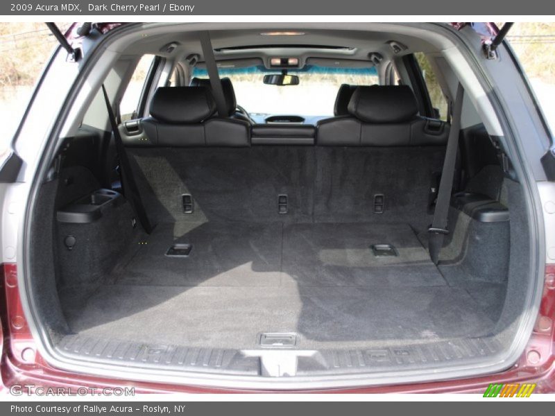 Dark Cherry Pearl / Ebony 2009 Acura MDX