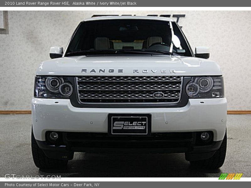 Alaska White / Ivory White/Jet Black 2010 Land Rover Range Rover HSE