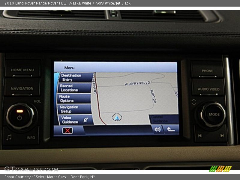 Alaska White / Ivory White/Jet Black 2010 Land Rover Range Rover HSE