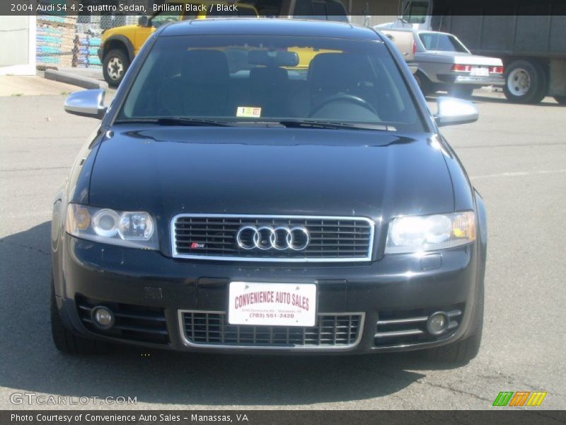 Brilliant Black / Black 2004 Audi S4 4.2 quattro Sedan