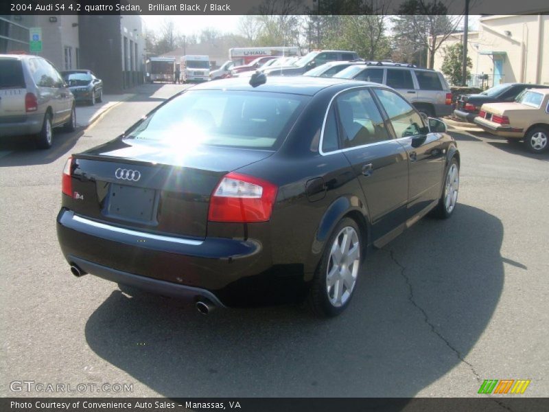 Brilliant Black / Black 2004 Audi S4 4.2 quattro Sedan