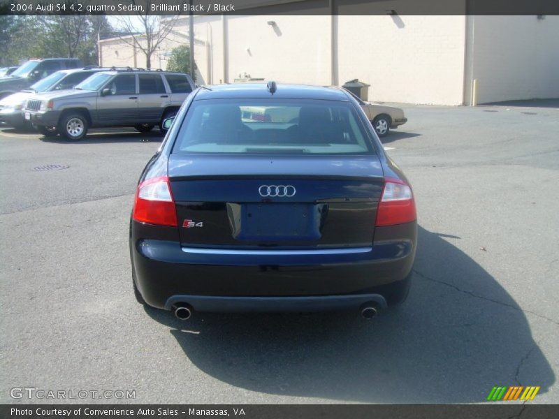 Brilliant Black / Black 2004 Audi S4 4.2 quattro Sedan
