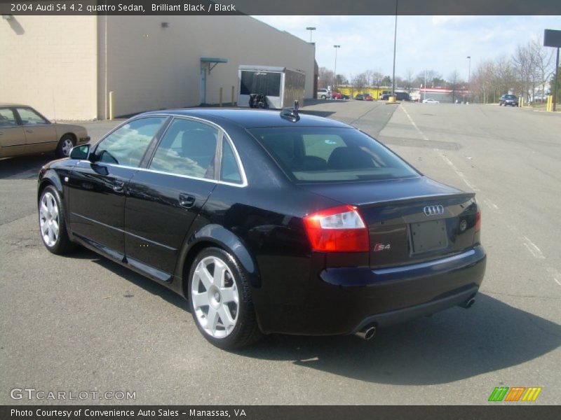 Brilliant Black / Black 2004 Audi S4 4.2 quattro Sedan