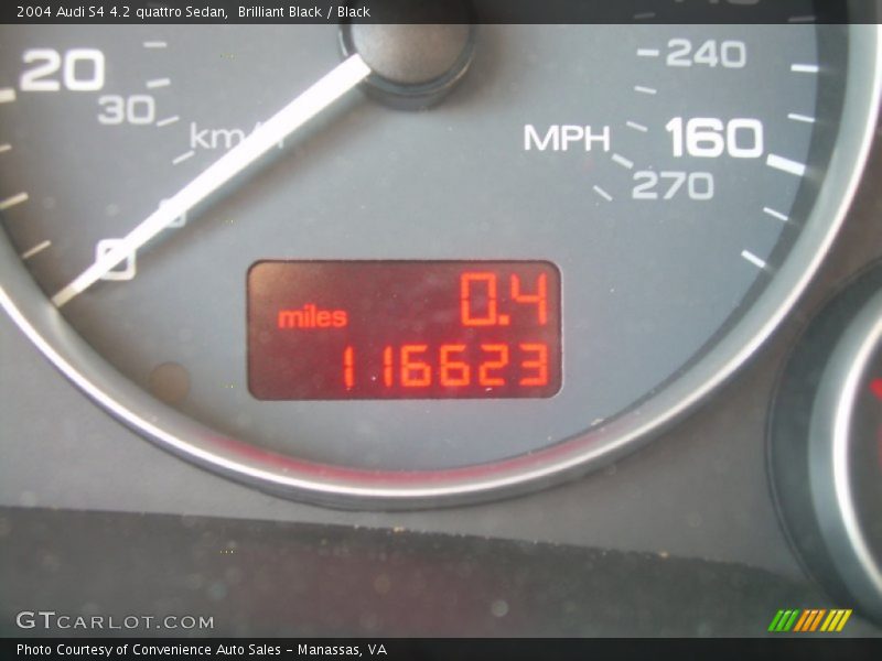 Brilliant Black / Black 2004 Audi S4 4.2 quattro Sedan