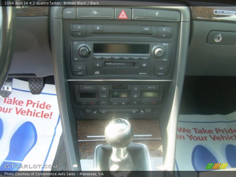 Brilliant Black / Black 2004 Audi S4 4.2 quattro Sedan