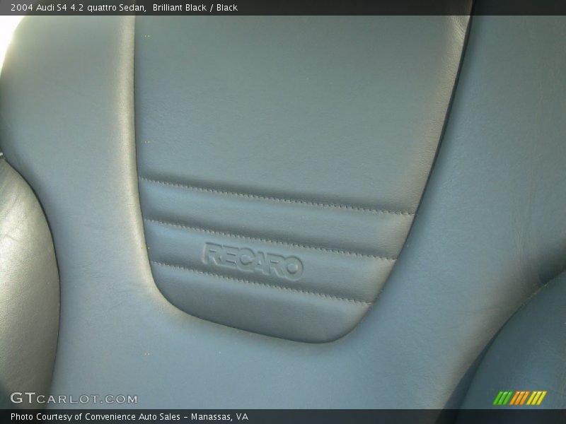 Brilliant Black / Black 2004 Audi S4 4.2 quattro Sedan