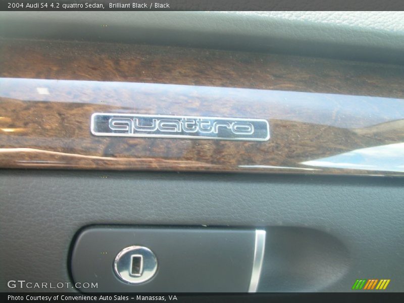 Brilliant Black / Black 2004 Audi S4 4.2 quattro Sedan