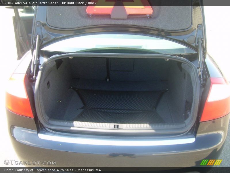 Brilliant Black / Black 2004 Audi S4 4.2 quattro Sedan