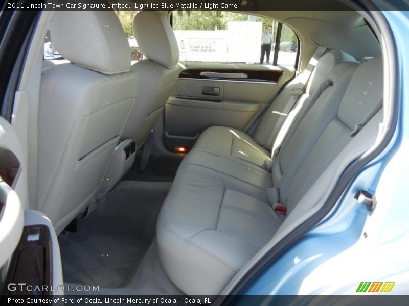 Rear Seat of 2011 Town Car Signature Limited