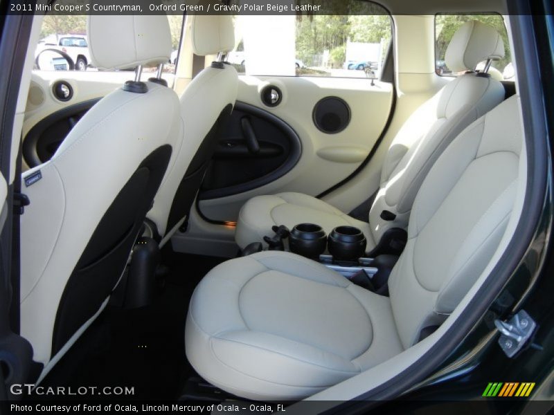  2011 Cooper S Countryman Gravity Polar Beige Leather Interior