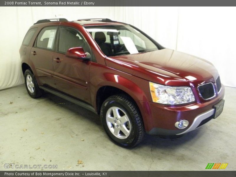 Sonoma Red Metallic / Ebony 2008 Pontiac Torrent