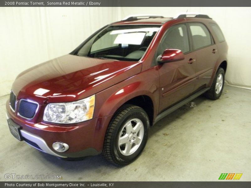 Sonoma Red Metallic / Ebony 2008 Pontiac Torrent
