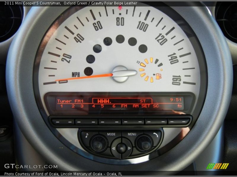  2011 Cooper S Countryman S Countryman Gauges