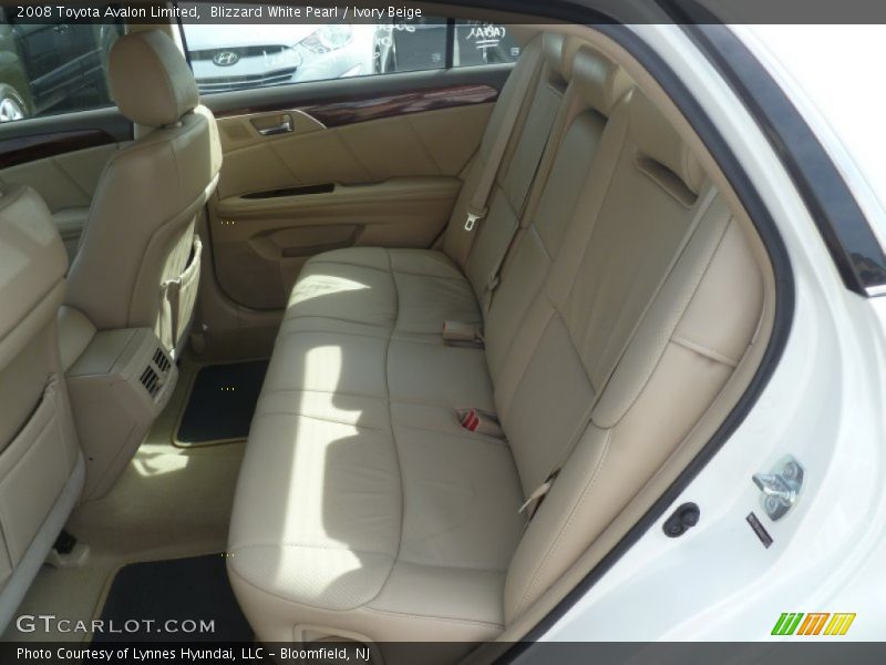 Blizzard White Pearl / Ivory Beige 2008 Toyota Avalon Limited