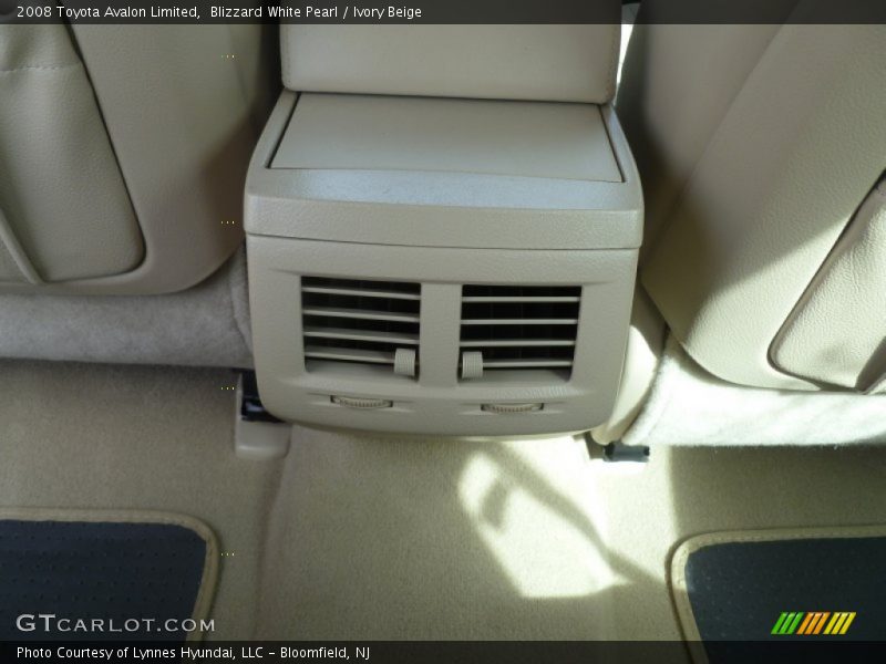 Blizzard White Pearl / Ivory Beige 2008 Toyota Avalon Limited